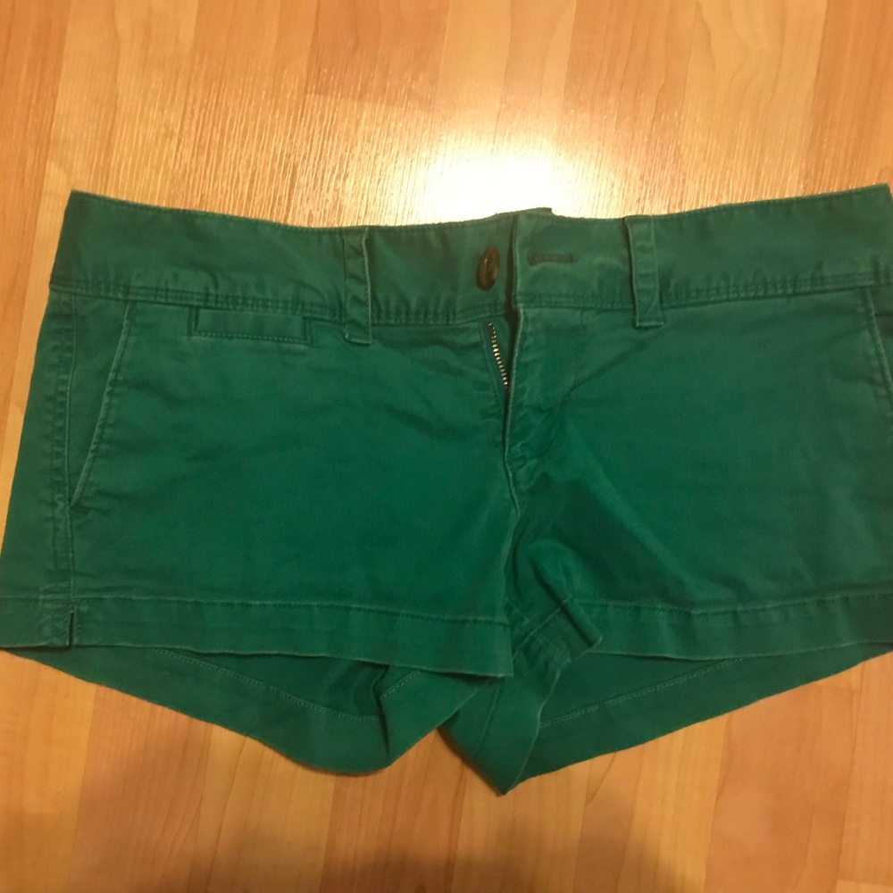 Teal Green American Eagle Shorts